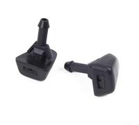 2-Pack Windshield Washer Spray Nozzle Compatible with S80 C70 XC90 S40 V50 V70 Models, OE 30655605, Black