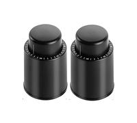 [2 Pack] Wine Bottle Stoppers,Reusable Wine Stoppers,Vacuum Wine Preserver