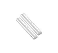 Jinlaili 2 Pack Wireless Under Cupboard Lights, 10 LED Motion Sensor Lights for Closet, Under Cabinet Lights with Magnetic Strip, Night Light, Battery LED Light Bar for Kitchen