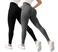 2 Pack Women Anti Cellulite Cellumove Leggings 3D Compression Push-Up Opaque Sculpting Shapewear High Waist Scrunch Yoga Legging Seamless Tummy Control Buttery Soft Yoga Pants,Accentuate Your Figure
