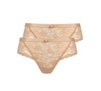 2 Pack Women's Brazilian Brief Evelyn by Lisca 022194 XS-XL 4 colours