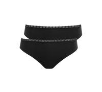 2 Pack Women's Brief Ines by Lisca 022254 XS-4XL Black or Cream