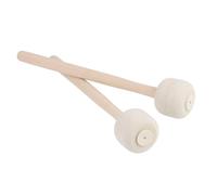 2 Pack Wool Felt Stick With Wooden Handle, Mallets Bears Anti Slip Bass Percussion Sticks, G Large, Cymbal Mallets Soft With Wooden Handle, Bears Anti Slip Bass Percussion Sticks, G Large With Wooden