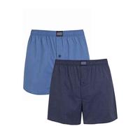 Jockey® Everyday Striped Boxer Woven 2-Pack, Star Blue, 3XL