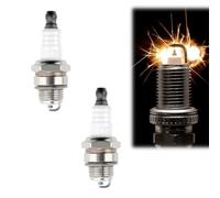 2 Pack WSR6F Spark Plugs - High Performance Ignition Plugs for Gardening & Forestry Equipment - Compatible with Chainsaws, Brush Cutters, Lawn Mowers & Power Tools - Reliable Replacement