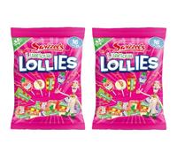 2 Pack x 130g - Luscious Lollies - Soft & Lush Texture - Includes - Fruity Pops - Drumsticks - Double Lollies - Perfect for Snacking & Baking Lover's Treat - Delicious Treats Lover's - Vegan Friendly