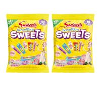 2 Pack x 173g - Scrumptious Sweets - Includes - Double Lollies - Refreshers - Drumsticks - Parma Violets - Fizzers - Love Hearts - Delicious Soft Gum Squashies - Delicious For family And Friends
