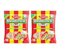 2 Pack x 180g - Drumsticks Lollies - Soft & Lush Texture - Perfect for Snacking & Baking Mallows Lover's Treats - All the Flavour Of The Originals - Delicious Soft Gum Drumsticks