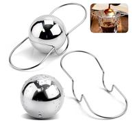 2 Pack XL Espresso Frozen Ball for Espresso Coffee, Stainless Steel Espresso Chilling Ball