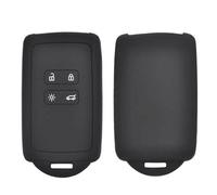 2 Pack XUKEY Key Fob Cases Silicone Car Key Cover Car Key Case for Renault Kadjar Key Shells for Renault Talisman for Renault Captur Car Key Fob Cover 4 Buttons for Renault Espace V 2016 2020