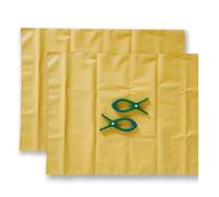 2 Pack Yellow Insulating Mats - High Temp Resistant Anti-Static Resin Blanket for Circuit Repair, 400×500, 800×800, 800×1000, 1000×1000 MM, 0.4kV Insulation