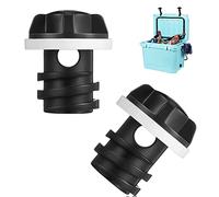 2 Pack Yeti Cooler Drain Plug Replacement Accessories - Compatible with Most Rotomolded Coolers - Leak-Proof Design