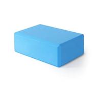 2 Pack Yoga Blocks - Non-Slip EVA Foam Bricks for Pilates Fitness & Yoga Practice | High Density Lightweight Gym Blocks for Stretching Balance, Flexibility & Support (pair of blue, 23 x 15 x 7.5 cm)