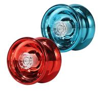 2-Pack Yoyo Set, Professional yoyos, Alloy Yo-Yos,Ideal for Beginners and Advanced Players, Skill Development Toy with Responsive Design, Durable Construction for Trick Performance and Outdoor Play