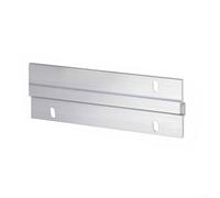 2 Pack Z Shaped Aluminum Alloy Hanging Bracket for Wall Panel and Advertising Board Display with Hook Design, Silver 18 Inch (6 Inch)