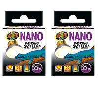 (2 Pack) Zoo Med Labs 25W Nano Basking Spot Lamp