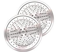 2-Pack11-Inch Pressure Cooker Canner Rack/Canning Rack Food Grade 304 Stainless Steel Compatible with Presto, All-American and More (Canning Racks 11inch-2p)