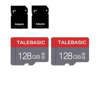 2 PACK128GB Micro Sd Card Class 10 Memory Card Fast Speed TF Card with sd Adapter for Tablet/Mobile Phone/Camera/Car Audio/Game Console(2 Pcs 128GB)