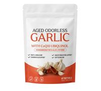 (2 package = 120 pieces) Garlic Extract 600mg Softgels (60 Count) - Odorless Aged Garlic Extra
