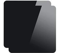 2 Packs 12 x 12 Inch Acrylic Black Reflective Display Table Riser for Professional Product Photography, KINJOEK 30x30CM Background Boards for Product Table Top Photography Shooting