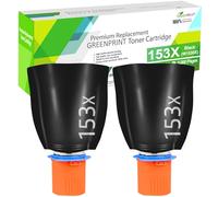 2 Packs 153X W1530X (153A W1530A) Compatible Toner Reload Kits Toner Cartridges High Yield 5000 Pages for Tank Printers 2504 2504dw 1504 1504w MFP 2606dw 2604 1604 1604w 2604dw 2604sdw