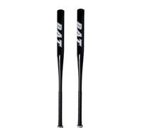 2 Packs 25 Inch Baseball Bat Softball Bat Home Lightweight Aluminum Alloy (Black)