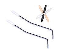 2 Packs 5mm Thread Tremolo Arm Whammy Bar for Fender MIM Strat Stratocaster Electric