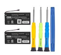 2 Packs 600mAh HAC-006 Battery for Nintendo Switch Controller, Lithium-ion New Upgrade High Capacity Battery Replacement Left Right Joy-Con/HAC-015/ HAC-016 Models with Repair Tools