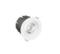 2 Packs 7w Recessed Downlight Aisle Ceiling Spotlight 15o/24o/36o Illumination Angle CRI80 High Color LED Embedded Spotlight for Ceiling High Brightness,4000K_24 Degrees