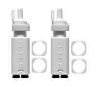 2 Packs A1/A1Mini AMS Lite Filament Hub Five Way Components 4-in-1 PTFE Adapter Compatible with Bambu Lab A1/A1 Mini 3D Printers,Automatic Multi-Color Filament Switching,Low-Friction Extrusion