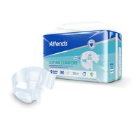 Attends Slip Regular 9M Disposable Briefs – Heavy Incontinence – Size M Pack of 28