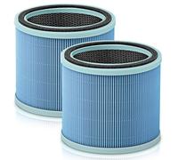 2 Packs Core 200S Smoke Remover Replacement Filter Compatible with LEVOIT Core 200S Smart WiFi Air Purifier, 3-in-1 of Nylon Pre-Filter, Activated Carbon Filter and H13 True HEPA Filter