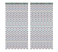 2 Packs Disco Ball Foil Curtain 70s Birthday Disco Photo Booth Disco Ball with Sequin for Bachelorette Party/Birthday/Wedding/Graduation/New Years