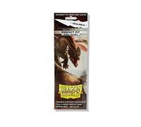 2 Packs Dragon Shield Sealable Inner Sleeve Smoke Standard Size 100 ct Card Sleeves Individual Pack