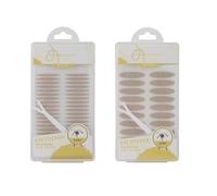 2 packs Eyelid Lifter Strips Eyelid Tape Instant Lifting Double Eyelid Tape Types for all skin colours Long-Lasting Two Types Waterproof Invisible
