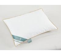 2 Packs Goose Feather And Down Pillow, Luxury Soft Hypoallergenic Hotel Quality White 85% Goose Feather And 15% Goose Down Pillows, Comfy Breathable Anti Dust Mite Bed Pillows, 48X74 Cm