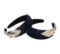 2 Packs Headbands for Women Ladies, Truck Car Pattern Non Slip Makeup Headband Wide Top Turban Hair Bands Hoops for Shower