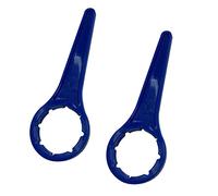 2 Packs Lid Cap Opener Opening Tool for 18-30L 60L Water Barrel Bucket Blue