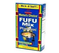 2 Packs Mama's Choice Plantain Fufu - 24oz per pack