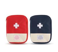 2 Packs Mini First Aid Kit Empty First Aid Bag Mini Portable Medical Bag,First Aid Bag Empty,First Aid Kit Bag,Travel Medical Kit,Running First Aid Kit,First Aid Travel Bag