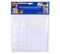 2 Packs Of 125 Self Adhesive White Felt Furniture Pads | Wood Laminate Floor Protectors