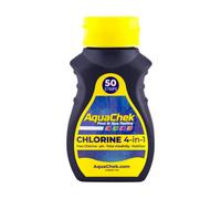 2 Packs Of Aquachek 4 Way Chlorine Test Strips Hot Tub Spa Swimming Pool Ph Alkalinity (100 Strips)