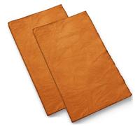 2 Packs Organic Rice Paper, Handmade Rice Paper Roll for Regular Script and Cursive Script, 35x44cm (50 Sheets/Pack)