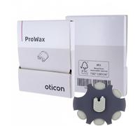 2 Packs Oticon ProWax Filter Wax Guards, OEM Replacements for Custom Earmolds Oticon Hearing Aids Supplies, Genuine OEM Denmark Oticon Branded Custom Moulds Accessories (2 Packs/Total 12 Filters)