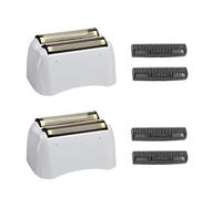2 Packs Pro Shaver Replacement Foil and Cutters Compatible with Andis #17155 & #17150 Shaver Pro Foil (Gold)