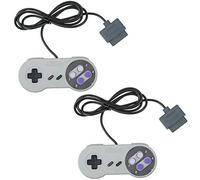 2 Packs Replacement Controller Gamepad for SNES, Game Controller for Original Super Nintendo Game Entertainment System