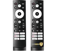 2 Packs Replacement Remote Control Compatible with Hisense Google 4K UHD Series Smart TV 65U8H 75U8H 50U6H 55U6H 65U6H 75U6H 43A6H 50A6H 55A6H 55U6K 65U7K 55U8K