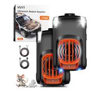 2 Packs Rodent Repellent for Car Engines Ultrasonic Mouse Pest Bat Repeller for Car Under Hood Keep Rat and Mice Out of Vehicle, Automobile, Truck, Garage, Barn, Indoor