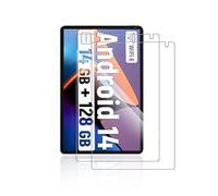 2 packs Screen Protector for Whitedeer C108 10 inch Tablet Android 14 Tablet,Full Tempered Glass Film,HD Clear, Anti-Shatter,Anti-Scratch,anti-glare,No Bubbles