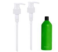 2 Packs Shampoo/Conditioner Pump Compatible with Matrix 1 L/33.8 Fl Oz Bottles, Dispensing Liter Pump for Matrix Food for Soft Pumps Purple Bottles Liter Pumps Dispenser